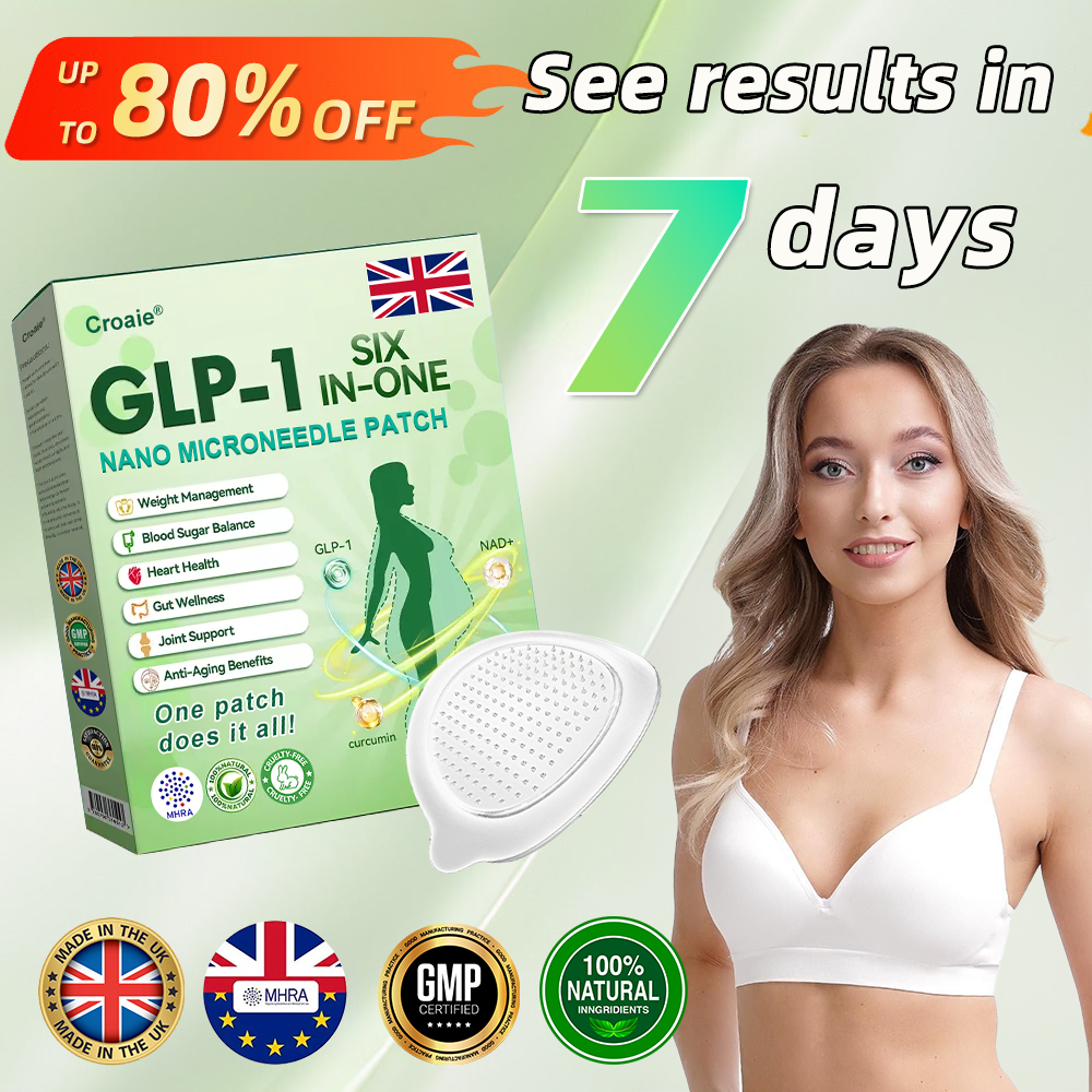 【Last Day Promotion 60% OFF👨⚕️】Croaie® SIX IN-ONE NIDDK-Tirzepatide Health NANO MICRONEEDLE PATCH 👨⚕️(Zero Pain, 24/7 Release | Lose 20 lbs FAST | 90% Sugar Drop | ) 🎁