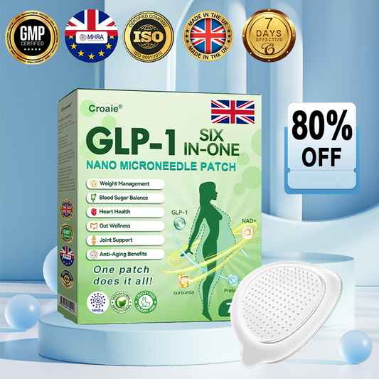 【Last Day Promotion 60% OFF👨‍⚕️】Croaie® SIX IN-ONE NIDDK-Tirzepatide Health NANO MICRONEEDLE PATCH 👨‍⚕️（Zero Pain, 24/7 Release | Lose 20 lbs FAST | 90% Sugar Drop | ） 🎁