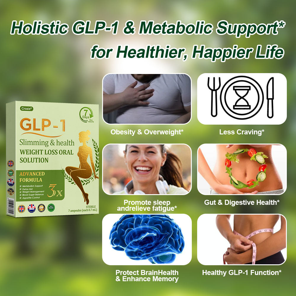 Official Store | 👨‍⚕️Croaie® GLP-1 Weight Loss Drops – 60% OFF Today Clinically Inspired Formula for Obesity, Diabetes, Heart Health, Sleep Apnea & More  Powered by GLP-1 Peptides · NAD+ · NMN · Moringa · White Kidney Bean