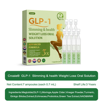 Official Store | 👨‍⚕️Croaie® GLP-1 Weight Loss Drops – 60% OFF Today Clinically Inspired Formula for Obesity, Diabetes, Heart Health, Sleep Apnea & More  Powered by GLP-1 Peptides · NAD+ · NMN · Moringa · White Kidney Bean